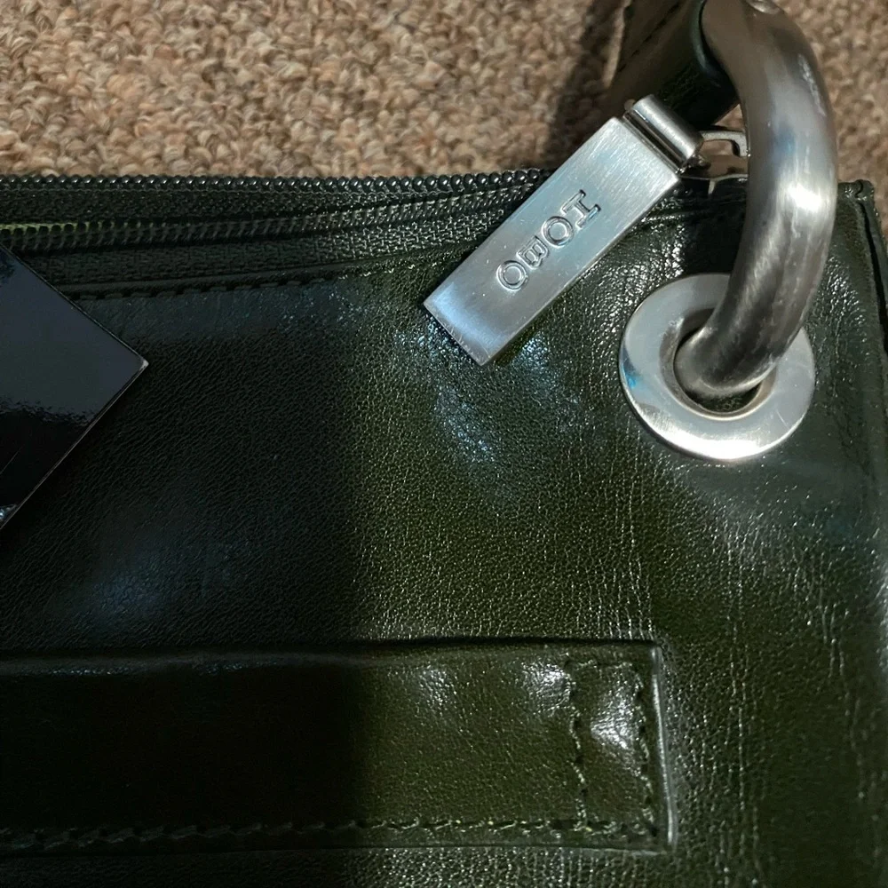 Hobo International Y2K Cypress Green Vintage Leather Bag
